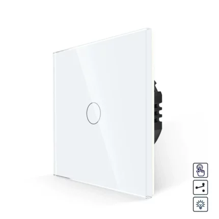 Revolo Touch dotykový schodišťový stmívač č.6 - Bílý