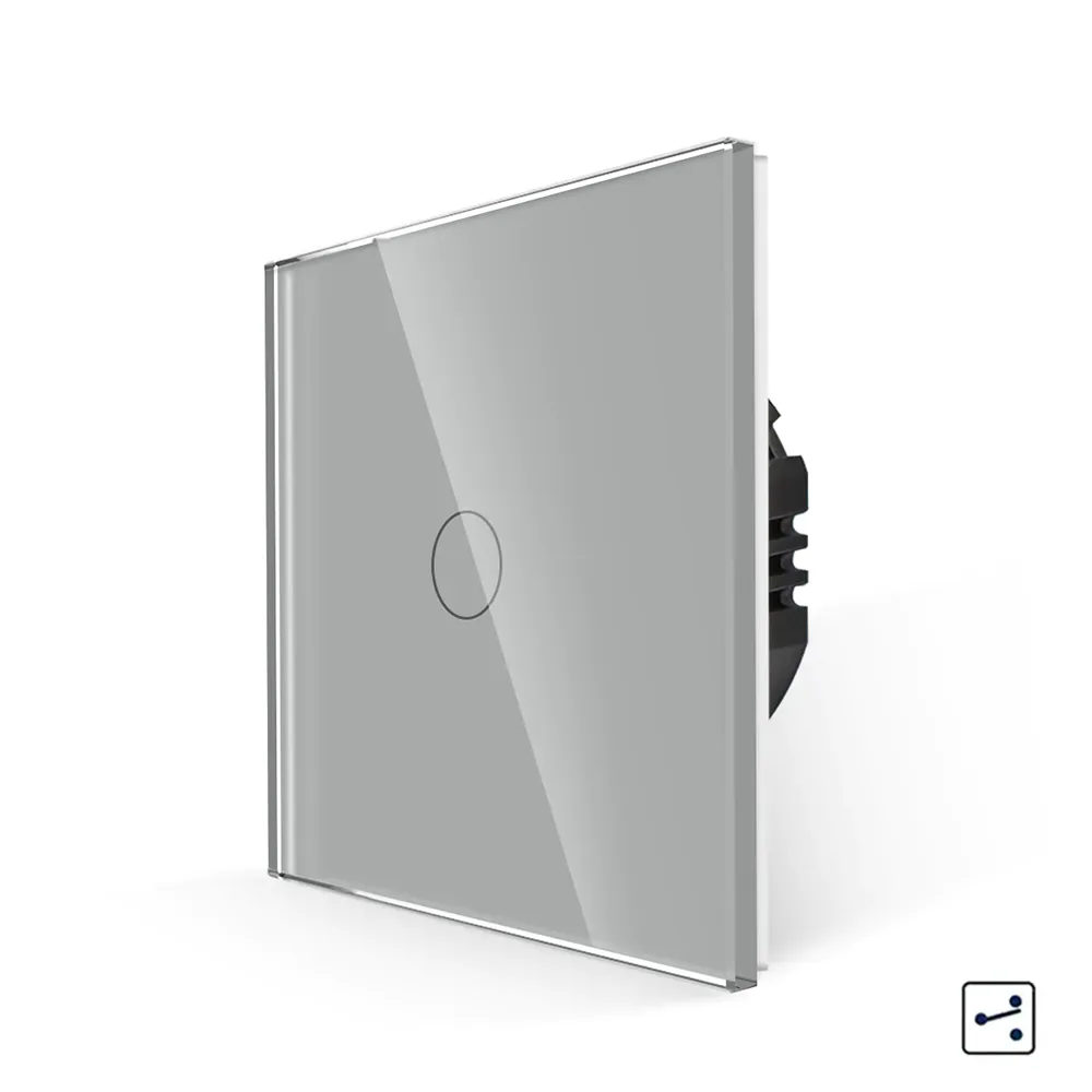 Revolo Touch dotykový schodišťový vypínač Sense č.6 - Šedý Revolo Touch dotykový schodišťový vypínač Sense č.6 - Šedý
