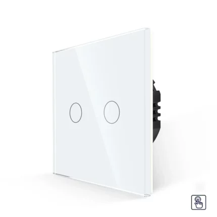 Revolo Touch dotykový vypínač č.5 - Bílý