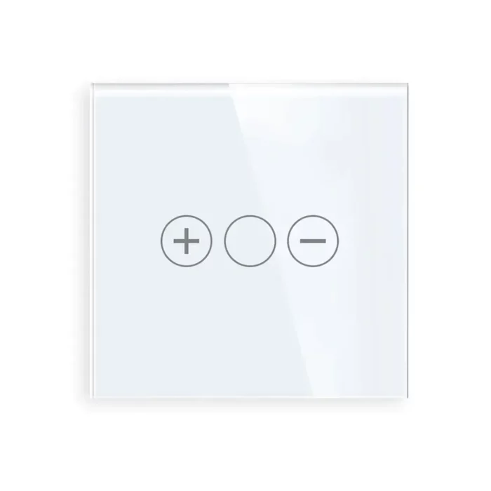 Revolo Touch skleněný panel pro dotykový stmívač C3D-001 - Bílý