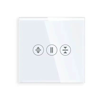 Revolo Touch skleněný panel pro žaluziový ovladač C3C-001 - Bílý