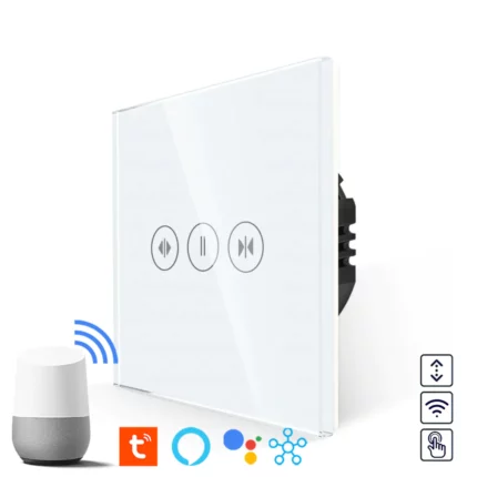 Revolo Touch WiFi žaluziový ovladač - Bílý