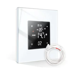 Revolo Touch WiFi digitální termostat s externí sondou - Bílý
