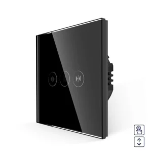 Revolo Touch dotykový ovladač na žaluzie - Černý
